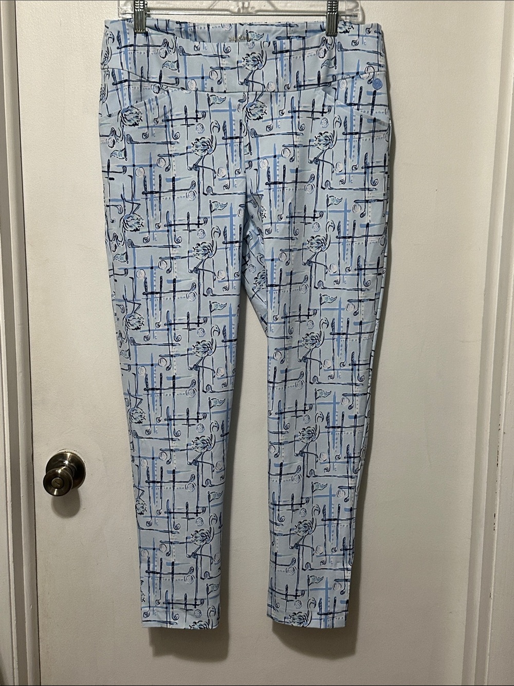 Lilly Pulitzer Corso Golf Pant - Talk Birdie to Me size 14
